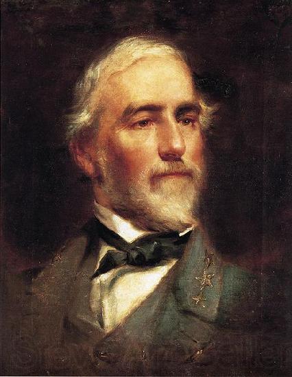 Edward Caledon Bruce Robert E. Lee Norge oil painting art